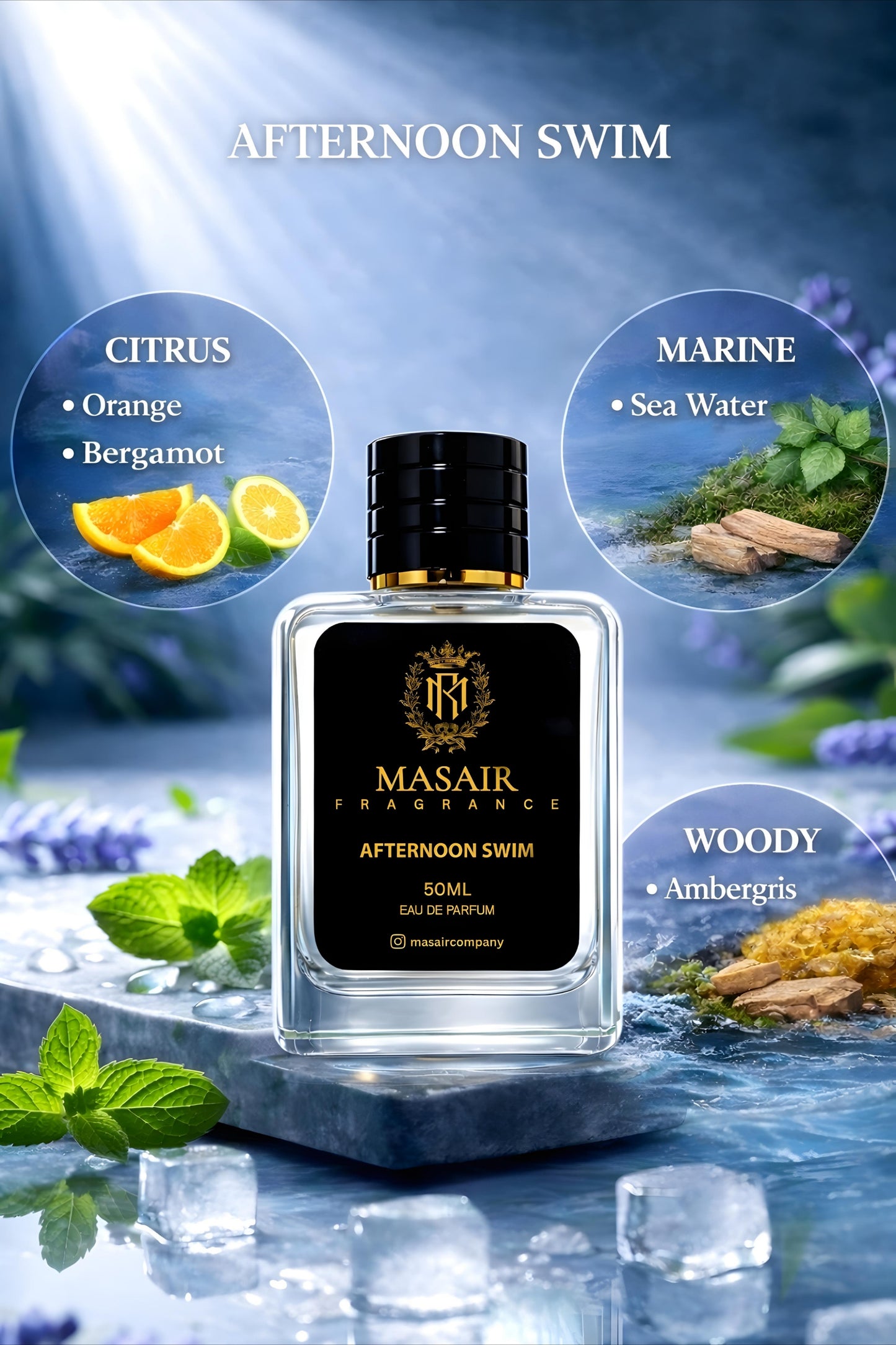 Afternoon Swim - Bright, Fresh & Invigorating