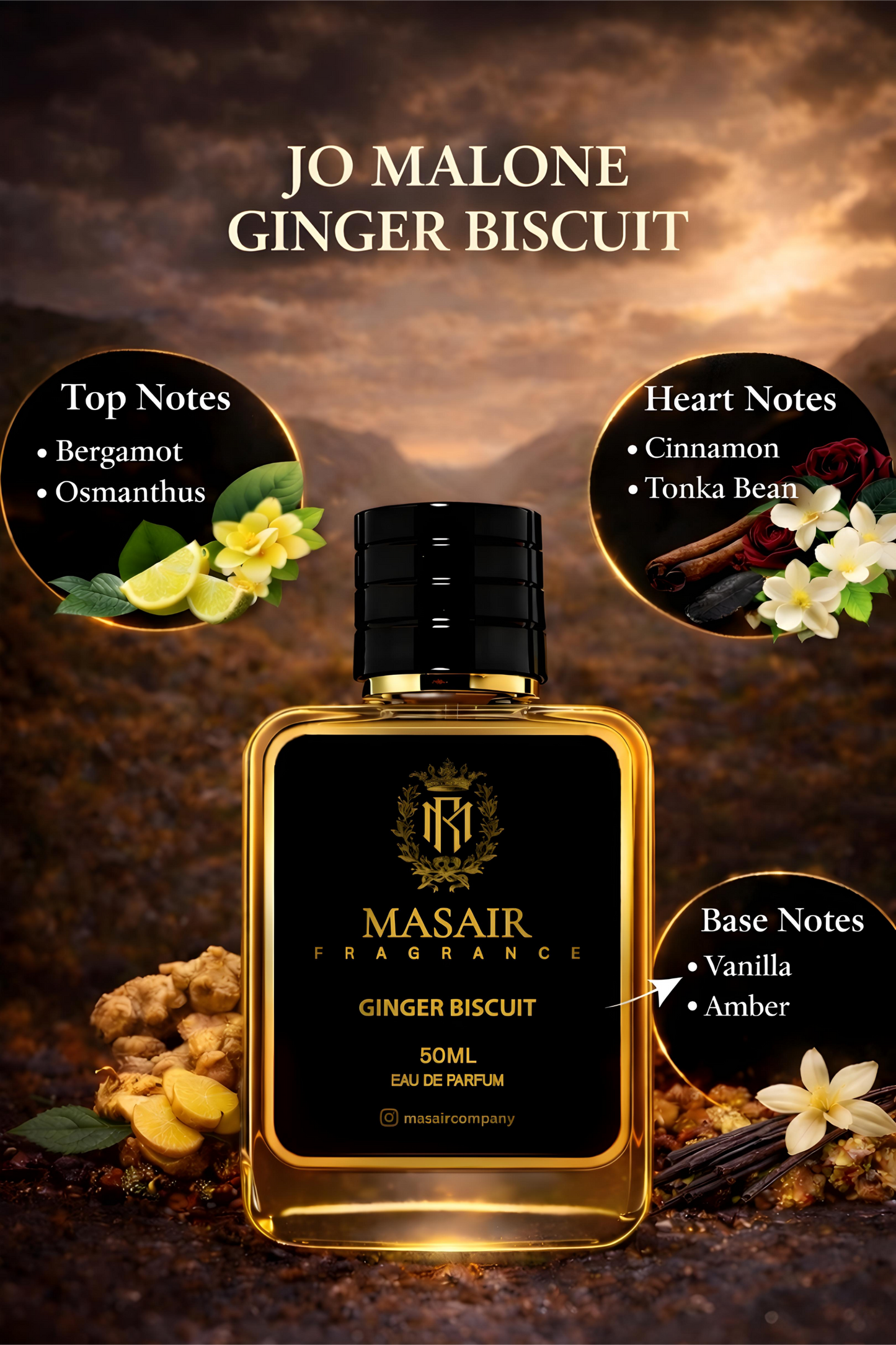 Jo Malone, Ginger Biscuit - Sweet, Spicy & Festive